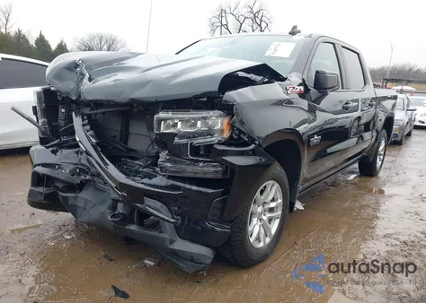 2021 Chevrolet Silverado 1500 4Wd Short Bed Rst из США, поврежденный, VIN 1GCUYEED4MZ404357